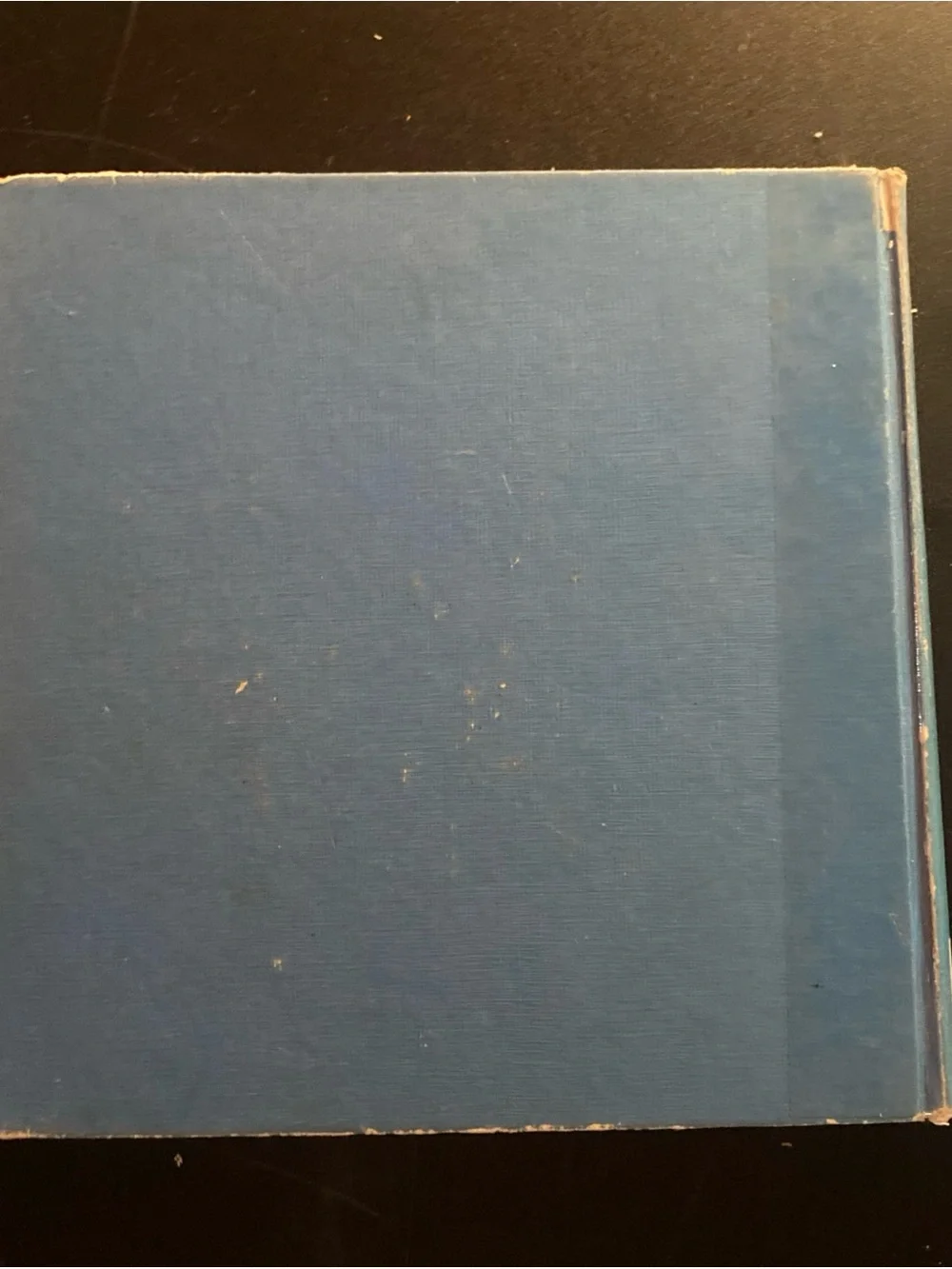 Modern Hospital Architectural Vintage Blue Hardcover Textbook